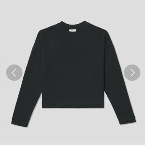 AYR The Half Day Black Long Sleeve